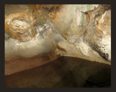 Mary's well inside the Sainte Baume grotto